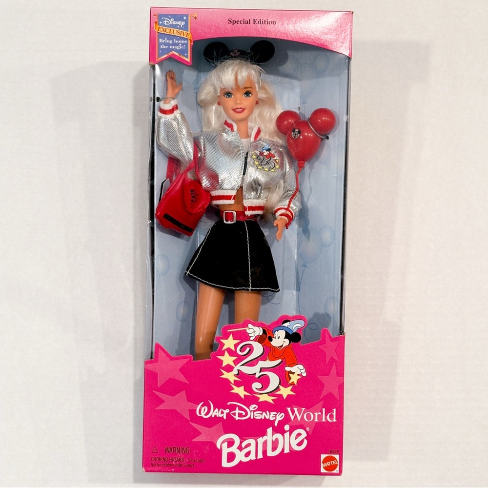 NEW IN BOX Walt Disney World 25th anniversary barbie doll